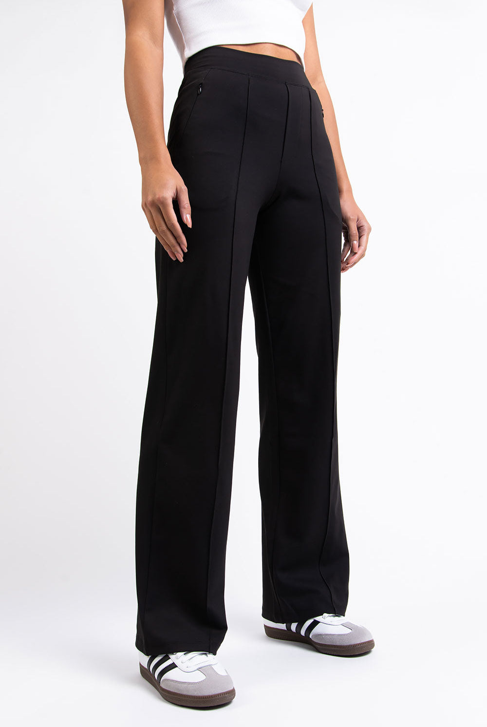 Holly 02High ActiveFlex Straight Pants - Black