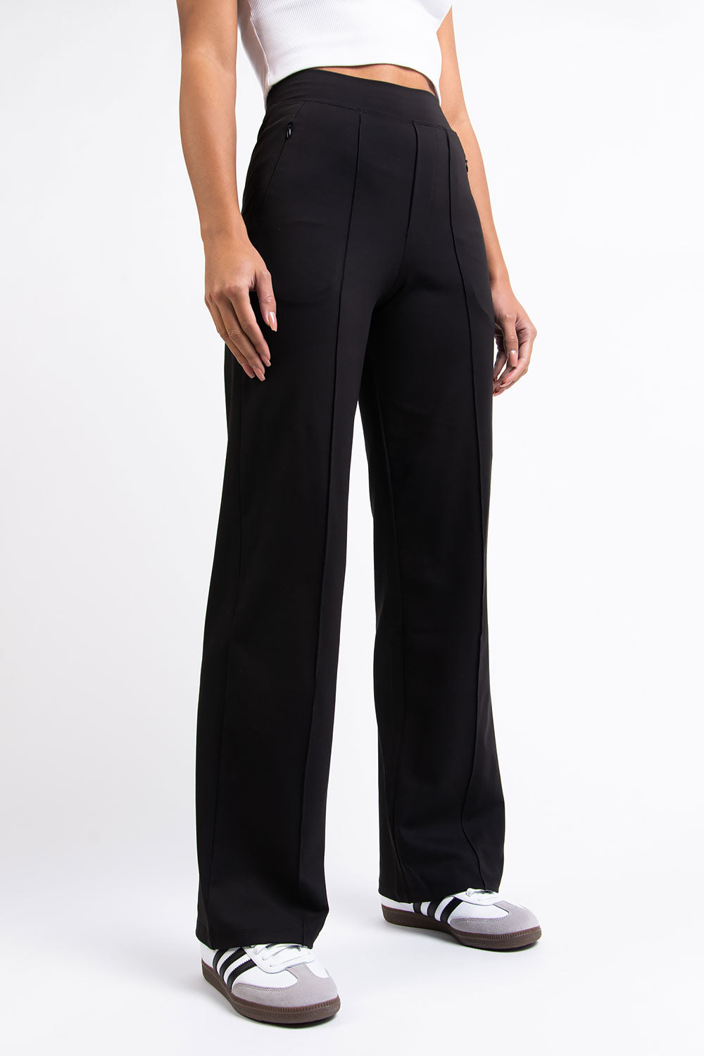 Holly 02High ActiveFlex Straight Pants - Black