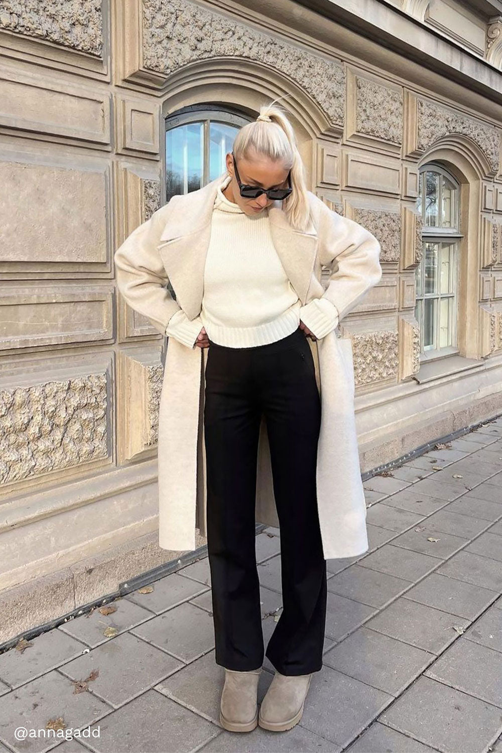 Holly 02High ActiveFlex Straight Pants - Black