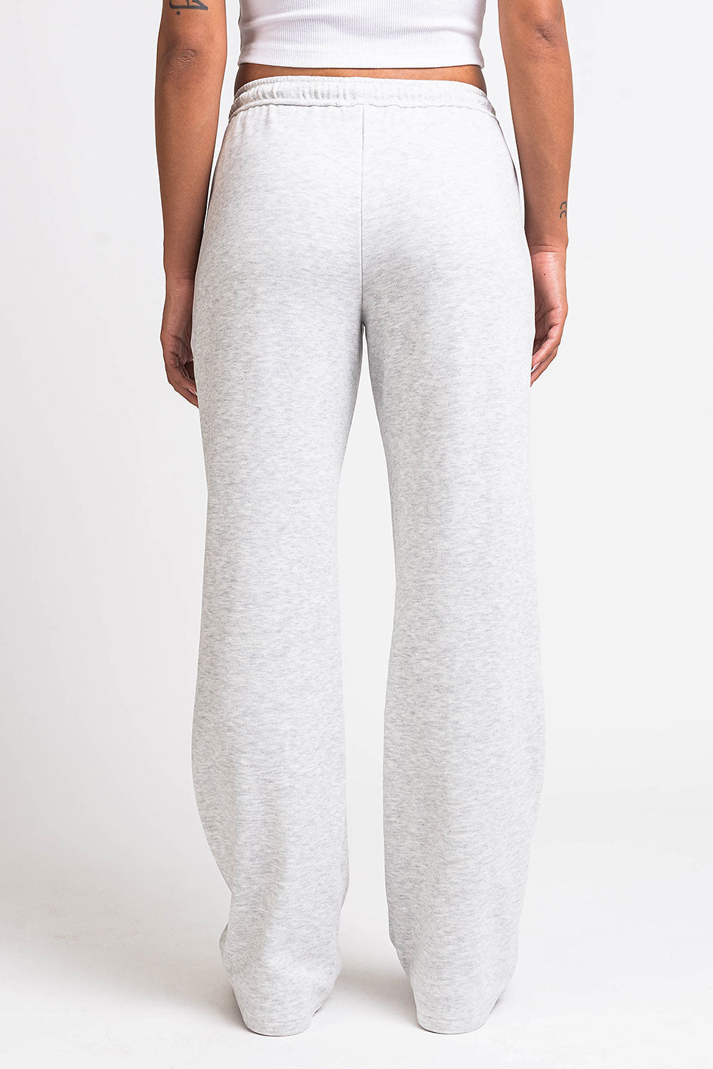 Eyla 01Mid Straight Lounge Pants - Light Grey