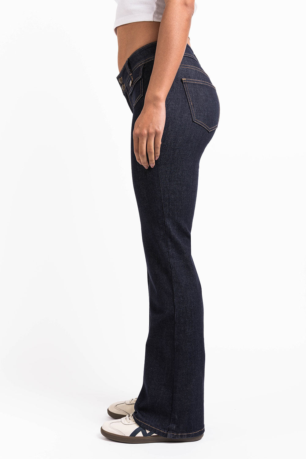 Celine 01Low Bootcut Jeans - Raw Denim