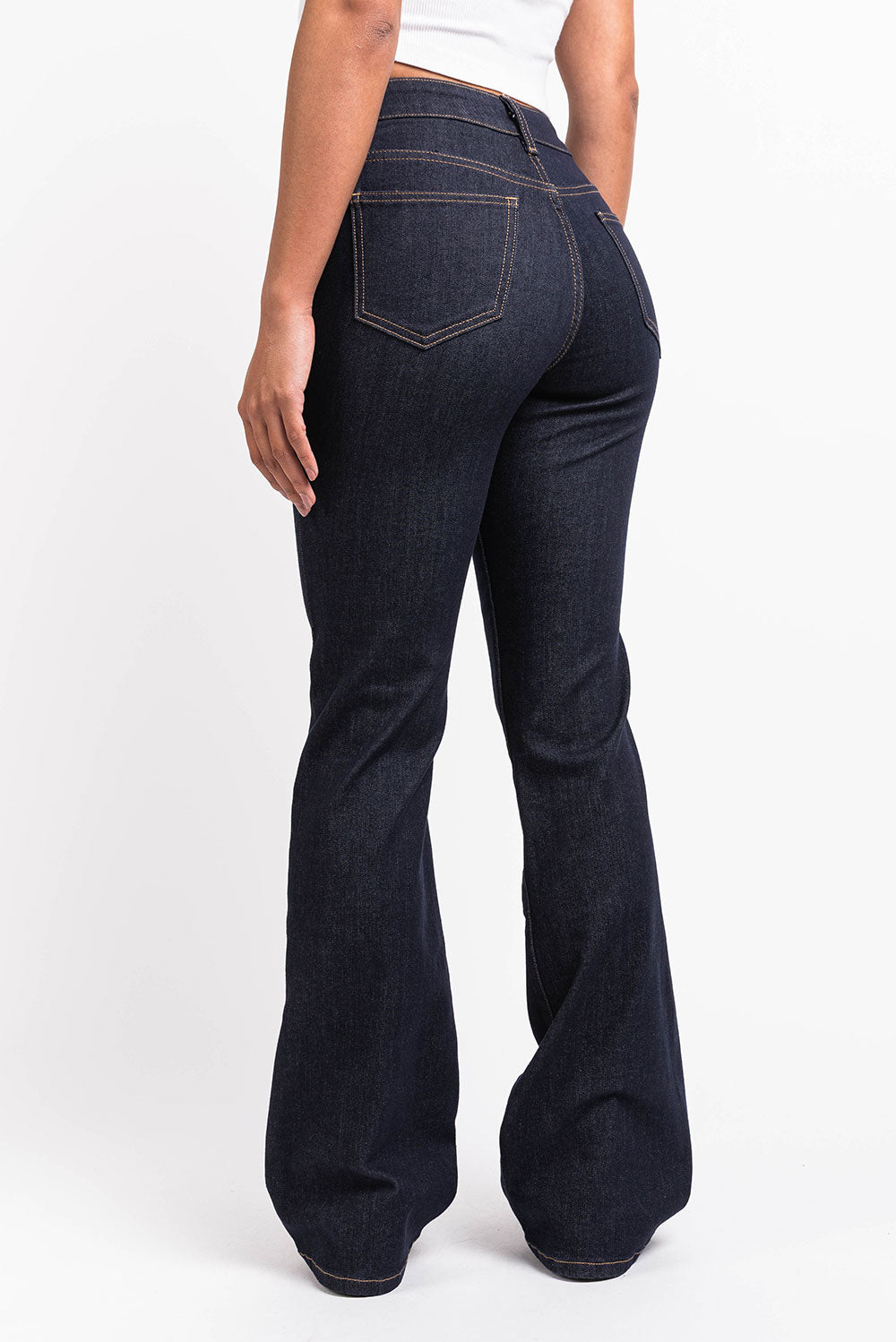 Taylor 02Mid Bootcut Jeans - Raw Denim