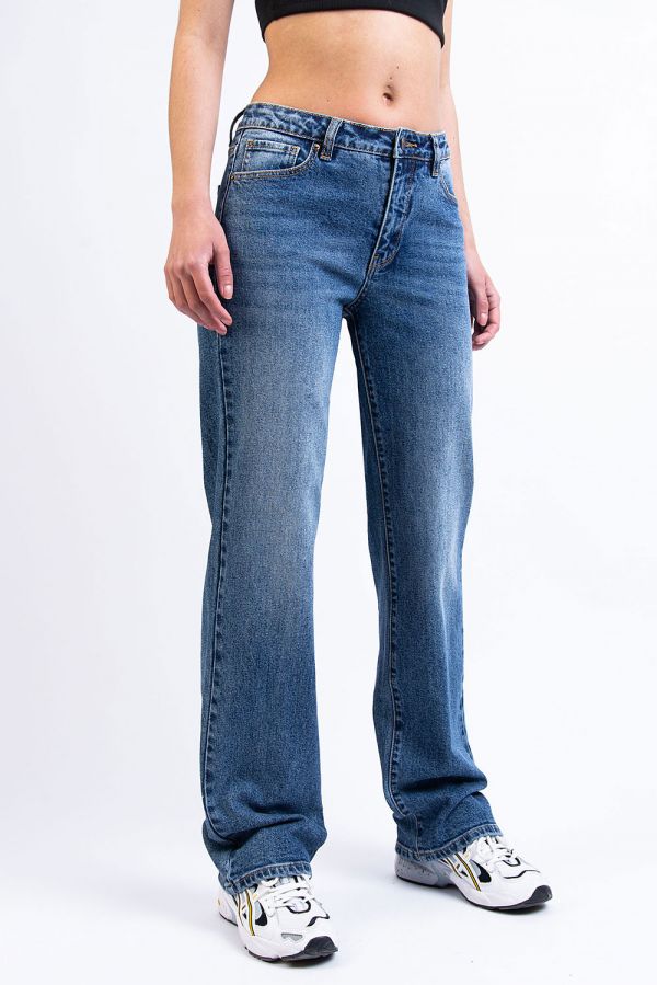Jeans Mit Halbhoher Taille - Dina Vintage Blue